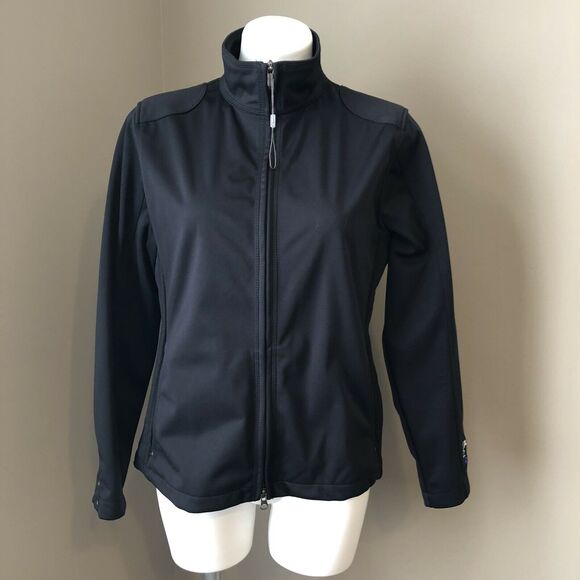 OGIO Jacket Small Full Zip Pockets Stand Up Collar Black Pockets - Picture 2 of 12